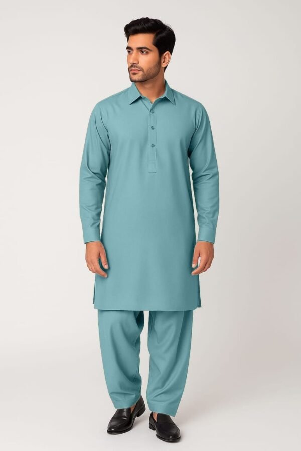 Dynamic wash n wear – Greenish Blue Color
